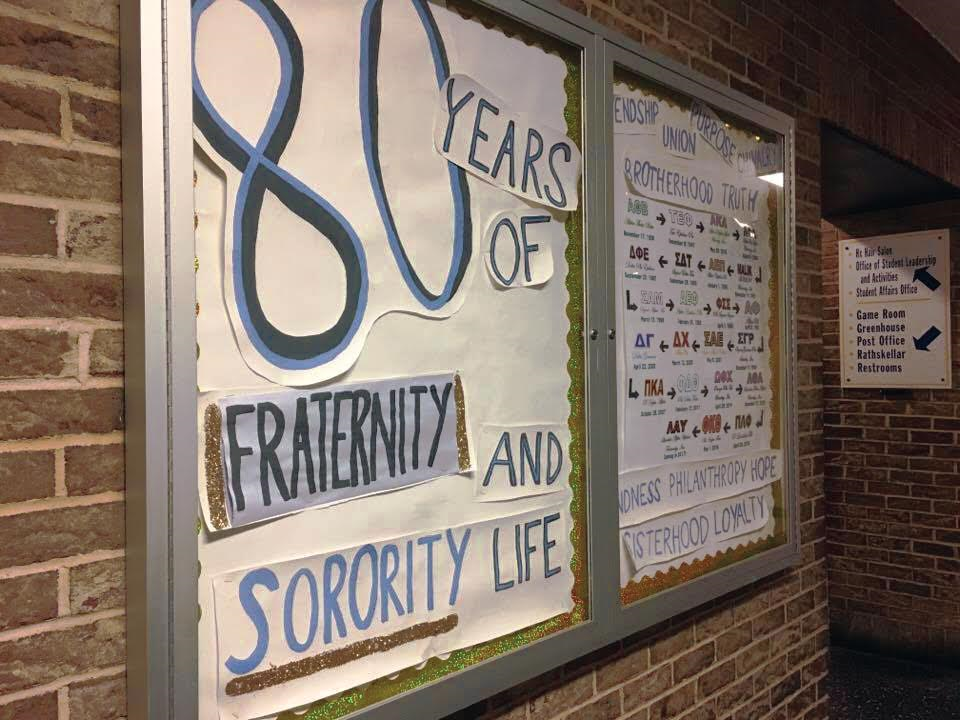 Hofstra Greek life celebrated its 80 year anniversary on November 17, 2016.