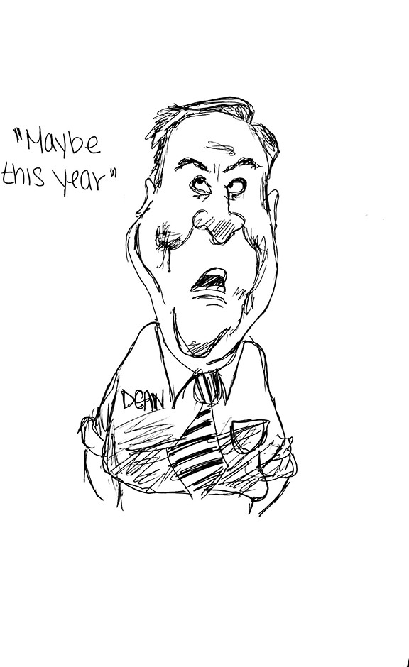 Howard Dean Cartoon by the Chronicle Editorial Staff