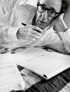 Woody Allen portrait by Arnold Newman