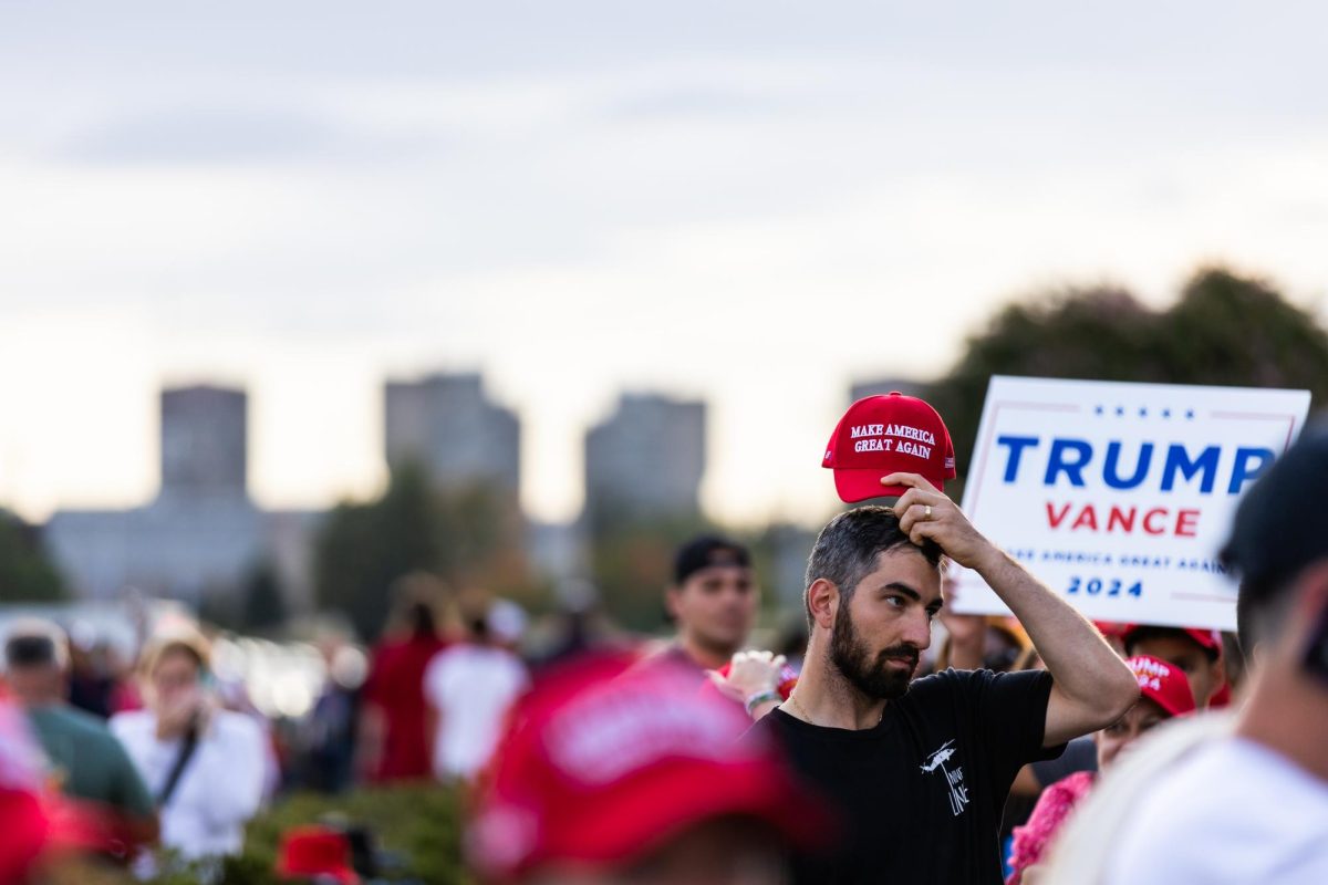 On Wednesday, September 18, Donald Trump took the stage at Nassau Veterans Memorial Coliseum at one of his campaign rallies. 