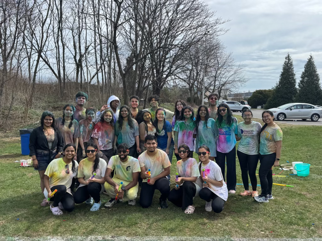 Shifting climates: Uniting students through celebrating Holi at our home away from home.